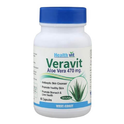 Healthvit Veravit Aloe Vera (470mg), 60 capsules Healthvit Veravit Aloe Vera (470mg), 60 capsules