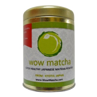 Wow Matcha Premium Grade Matcha Powder, 60 G Natural