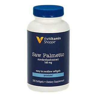 The Vitamin Shoppe Saw Palmetto Extract (160 Mg), 300 softgels The Vitamin Shoppe Saw Palmetto Extract (160 Mg), 300 softgels