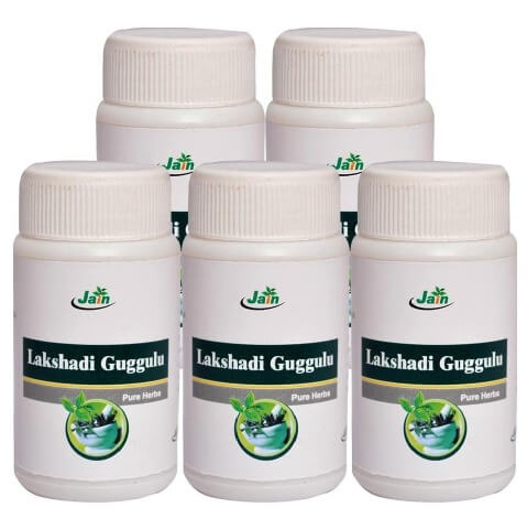 Jain Lakshadi Guggulu (Pack of 5), 80 tablet(s) Jain Lakshadi Guggulu (Pack of 5), 80 tablet(s)