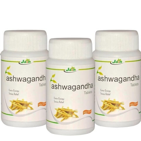 Jain Ashwagandha (Pack of 3), 100 tablet(s) Jain Ashwagandha (Pack of 3), 100 tablet(s)