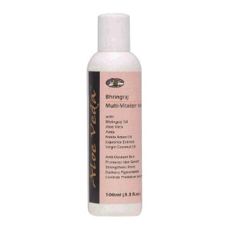 Aloe Veda Bhringraj Multi Vitaliser Hair Oil, 100 Ml Anti Dandruff