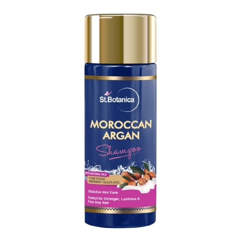 1 - St.Botanica Moroccan Argan Hair Shampoo, 50 ml with Natural Oils