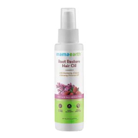 3 - Mamaearth Root Restore Hair Oil, 100 ml with Bhringraj, Jojoba, Almond, Olive, Rosemary Oil and Vit. E