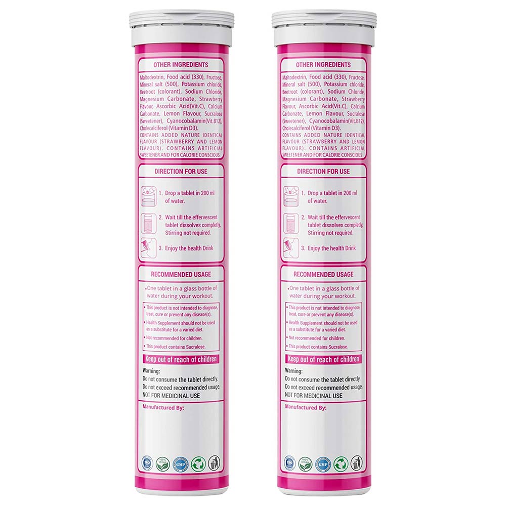 supplementinfo - Nutrainix Reload Electrolytes,  40 tablet(s)  Berry Pack of 2 