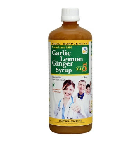 SKSB Garlic Lemon Ginger Syrup, 525 ml