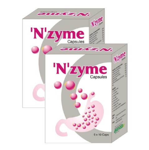 Mahaved N Zyme (Pack of 2), 50 capsules Mahaved N Zyme (Pack of 2), 50 capsules