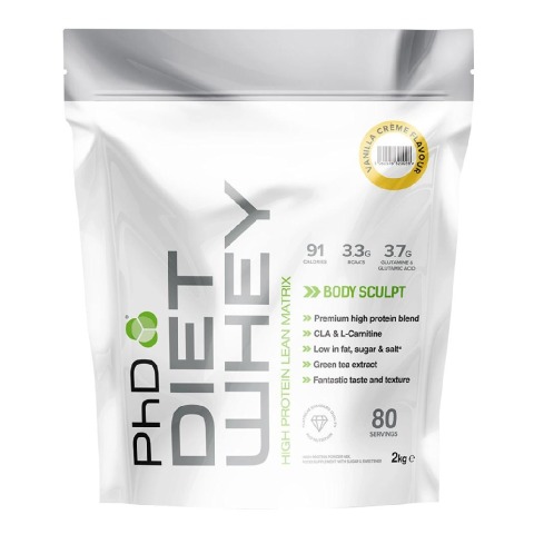 PhD Diet Whey,  4.4 lb  Vanilla Creme 