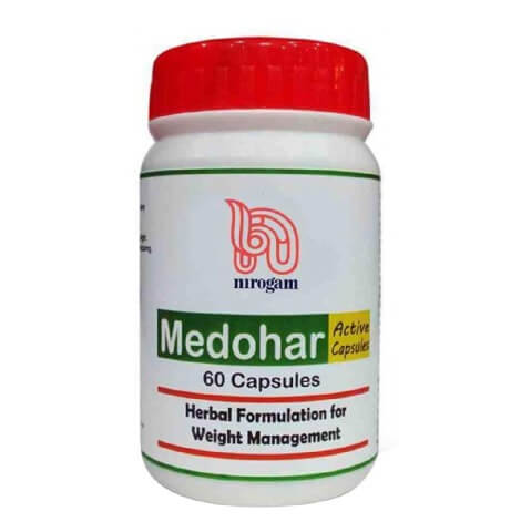Nirogam Medohar Active Capsules, 60 capsules Nirogam Medohar Active Capsules, 60 capsules