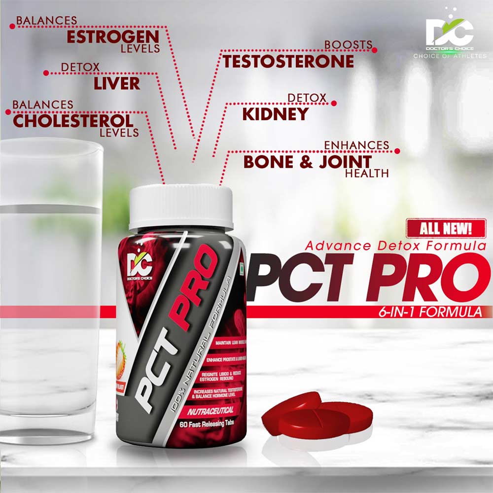 Doctor'S Choice PCT Pro, 60 tablet(s) Strawberry Blast online in India