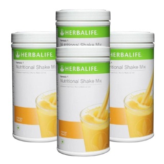 Herbalife Formula 1 Nutritional Shake Mix (Pack of 4), 0.5 kg Mango