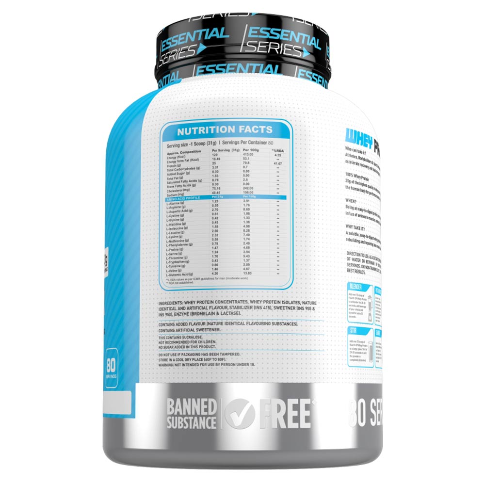 supplementinfo - HealthXP 100% Whey Protein,  5.5 lb  Chocolate Truffle 