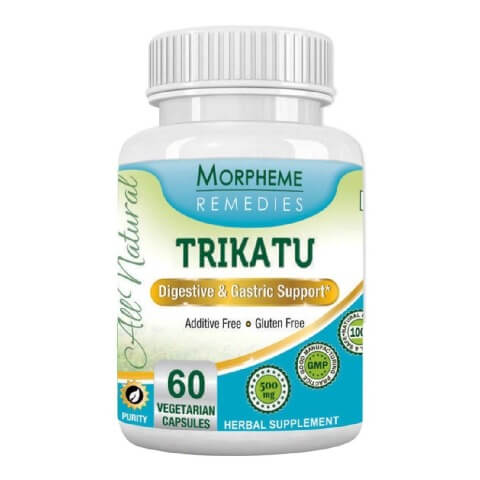 Morpheme Remedies Trikatu (500 mg), 60 veggie capsule(s) Morpheme Remedies Trikatu (500 mg), 60 veggie capsule(s)