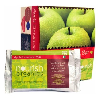Nourish Organics Apple Cinnamon Bar, 6 Piece(s)/Pack Apple Cinnamon