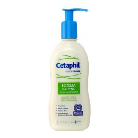 Cetaphil RestoraDerm Eczema Calming Body Moisturizer,  296 ml  Dry,Itchy Irritated Skin 