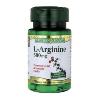 Nature's Bounty L-Arginine (500 mg), 50 capsules
