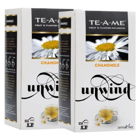 TE-A-ME Chamomile Tea (Pack of 2), Chamomile Infusion 25 Piece(s)/Pack TE-A-ME Chamomile Tea (Pack of 2), Chamomile Infusion 25 Piece(s)/Pack