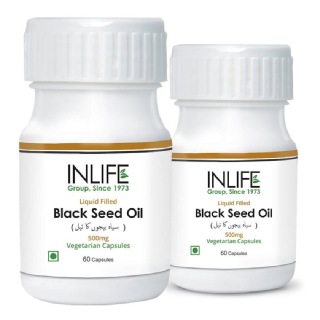 INLIFE Black Seed Oil (Pack of 2), 60 capsules