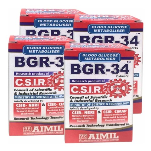 Aimil BGR-34 - Pack of 4 Aimil BGR-34 - Pack of 4