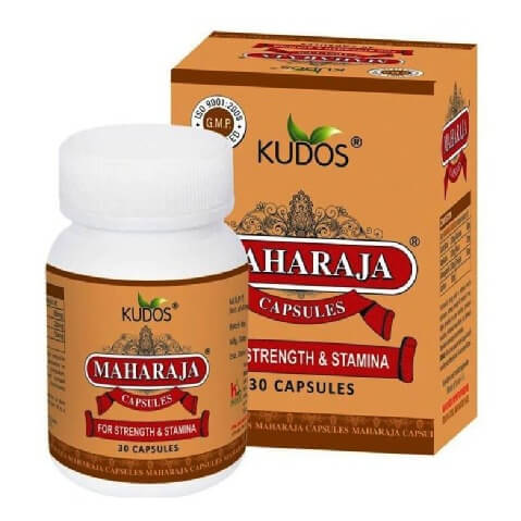 Kudos Ayurveda Maharaja Capsules, 30 capsules Kudos Ayurveda Maharaja Capsules, 30 capsules