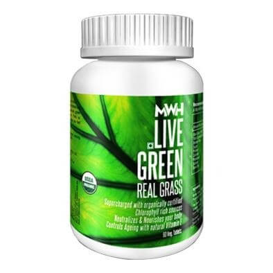 MWH Live Green Real Grass, 60 tablet(s) MWH Live Green Real Grass, 60 tablet(s)