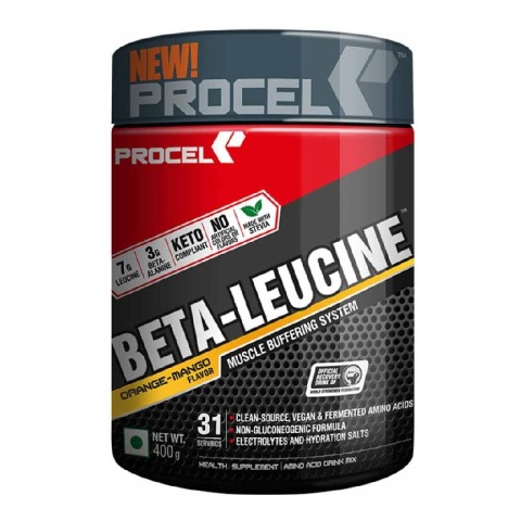 1 - Procel Beta Leucine,  0.88 lb  Orange Mango 