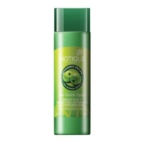Biotique Bio Green Apple Shampoo & Conditioner, 200 ml for Oily Scalp & Hair Biotique Bio Green Apple Shampoo & Conditioner, 200 ml for Oily Scalp & Hair