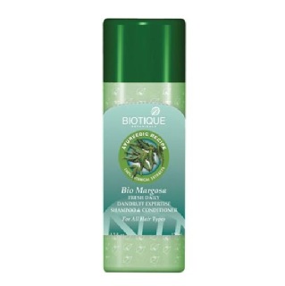 Biotique Bio Margosa Fresh Daily Dandruff Expertise Shampoo & Conditioner, 400 Ml For All Hair Types
