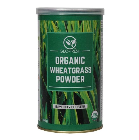 1 - Geo Fresh Organic Wheat Grass Powder,  0.100 kg 