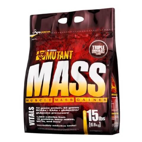 Mutant Mass Gainer, Triple Chocolate 15 lb Mutant Mass Gainer, Triple Chocolate 15 lb
