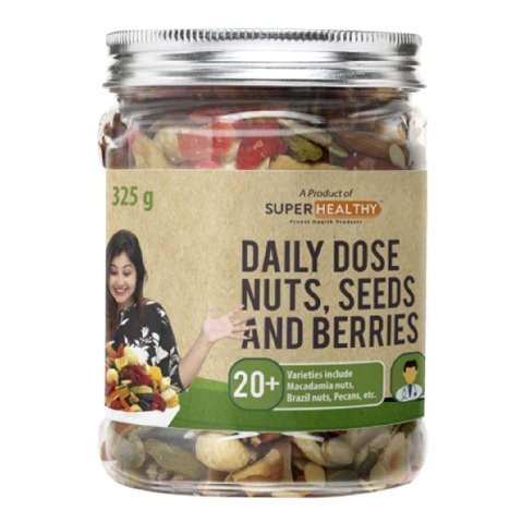 1 - SuperHealthy Daily Dose- Nuts, Seeds & Berries,  0.325 kg  Natural 