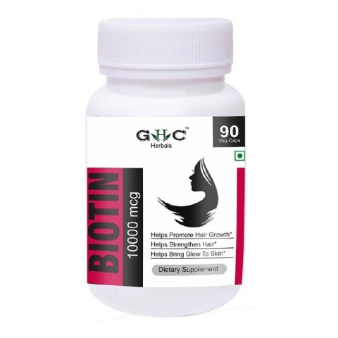 GHC Biotin 10000 mcg, 90 capsules Unflavoured