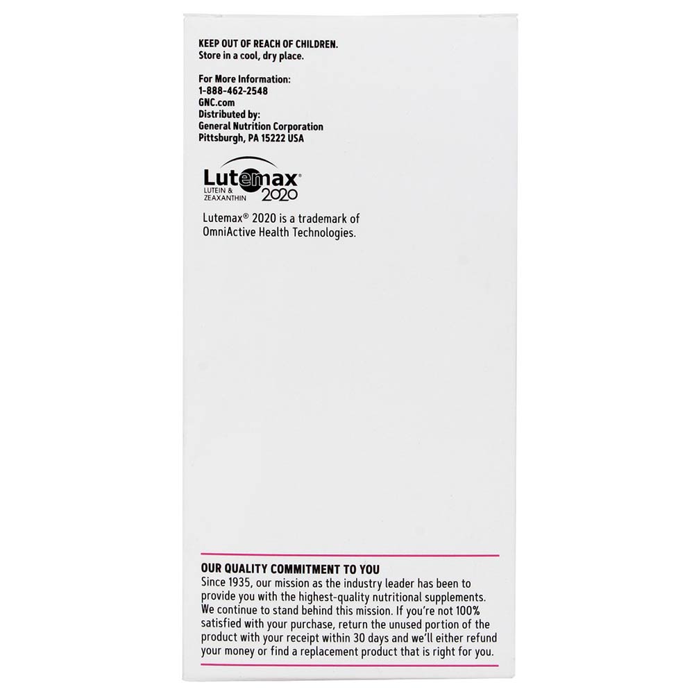 back - GNC Womens Ultra Mega Diabetic Support,  90 caplets 