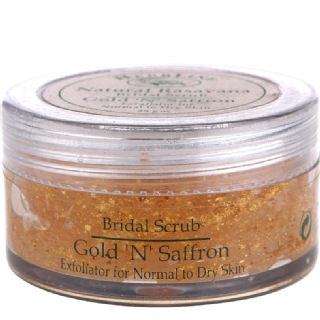 Herbline Gold & Saffron Scrub, 25 g Normal to Dry Skin