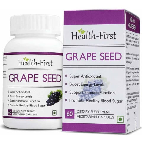 Health first Grape Seed, 60 veggie capsule(s) Health first Grape Seed, 60 veggie capsule(s)