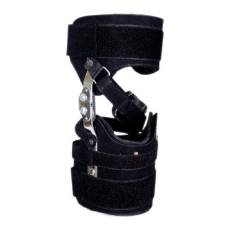 Aarogyam Knee Caliper (Left Leg), Black Free Size