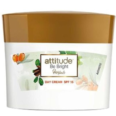 1 - Amway Attitude Be Bright Herbals Day Cream,  50 g  for All Skin Types 