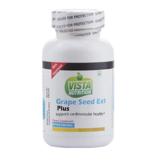 Vista Nutrition Grape Seed Extract Plus, 60 capsules
