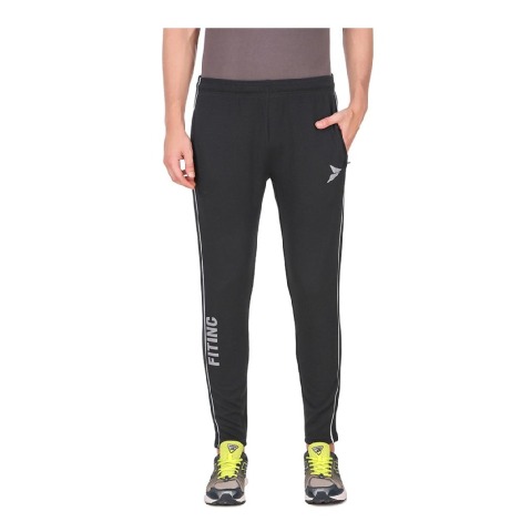 6 - Fitinc Lower for Men with Two Side Zipper Pockets,  Grey  Large 