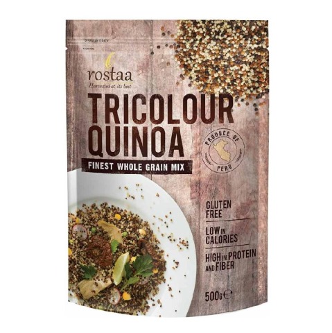 1 - Rostaa Tricolour Quinoa,  500 g  Unflavoured 