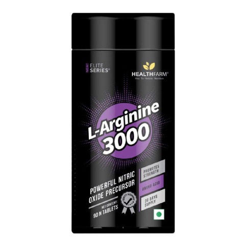1 - Healthfarm Elite Series L- Arginine 3000, 90 tablet(s)