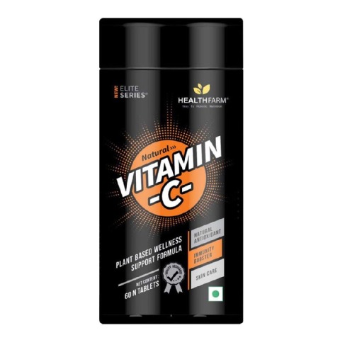 1 - Healthfarm Elite Series Natural Vitamin C,  60 tablet(s)  Unflavoured 
