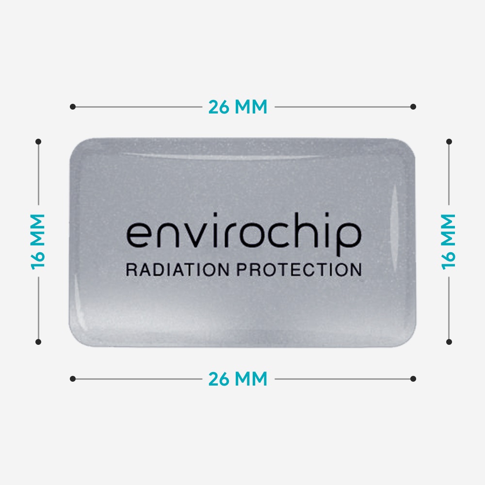 3 - Envirochip Radiation Protection for Mobile,  Value Pack of 2 (Black & Silver) 