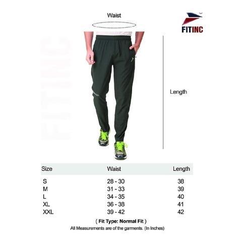 NS Lycra Trackpant with Both Side Zip 