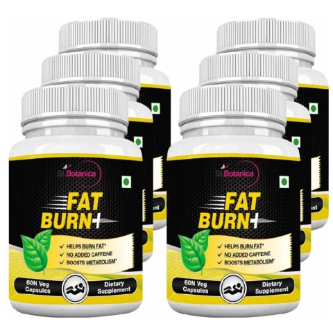 St.Botanica Fat Burn+, 60 capsules Unflavoured - Pack of 6 St.Botanica Fat Burn+, 60 capsules Unflavoured - Pack of 6