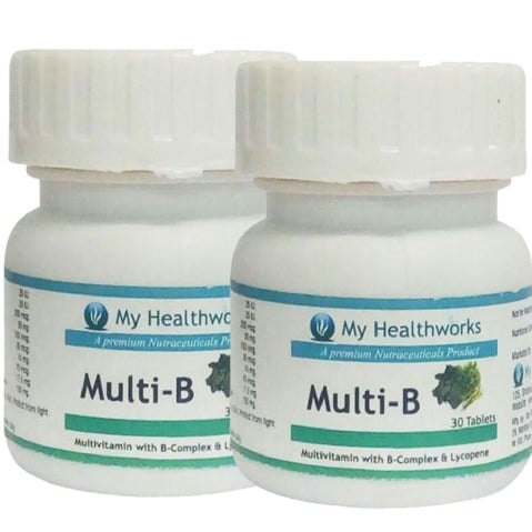 My Healthworks Multi-B - Pack of 2, Unflavoured 30 tablet(s) My Healthworks Multi-B - Pack of 2, Unflavoured 30 tablet(s)