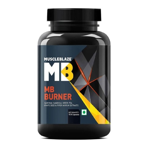 8 - MuscleBlaze MB Fat Burner with Garcinia Cambogia OP,  90 capsules  Unflavoured 