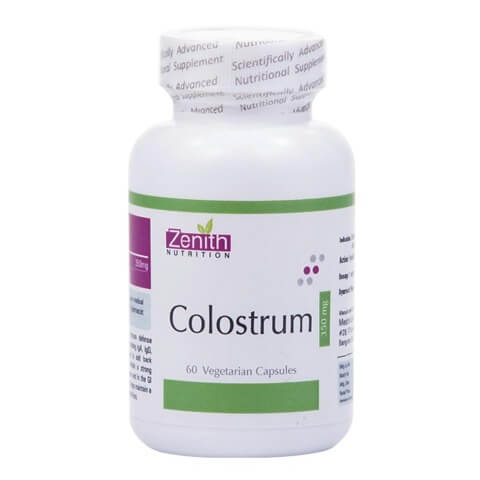 Zenith Nutrition Colostrum (350mg), 60 capsules Zenith Nutrition Colostrum (350mg), 60 capsules