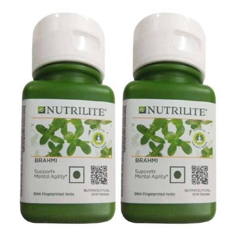 1 - Amway Nutrilite Brahmi - Pack of 2,  60 tablet(s) 