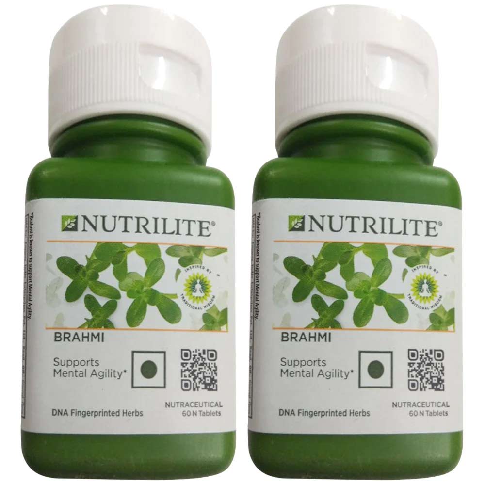 1 - Amway Nutrilite Brahmi - Pack of 2,  60 tablet(s) 